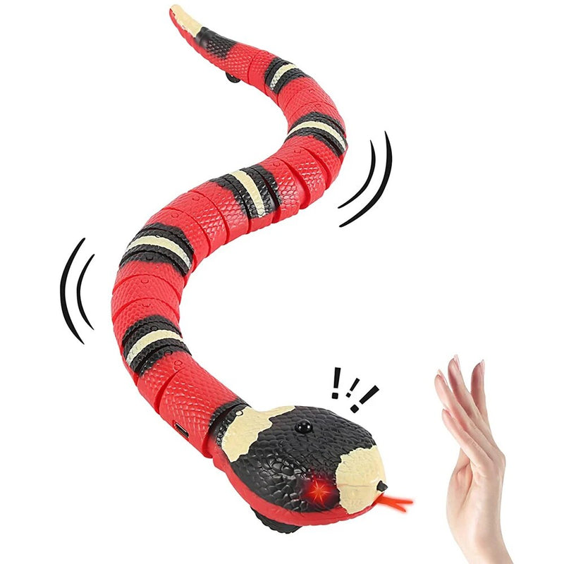 Cobra Fugitiva Para Divertir Gatos - SnakeToy